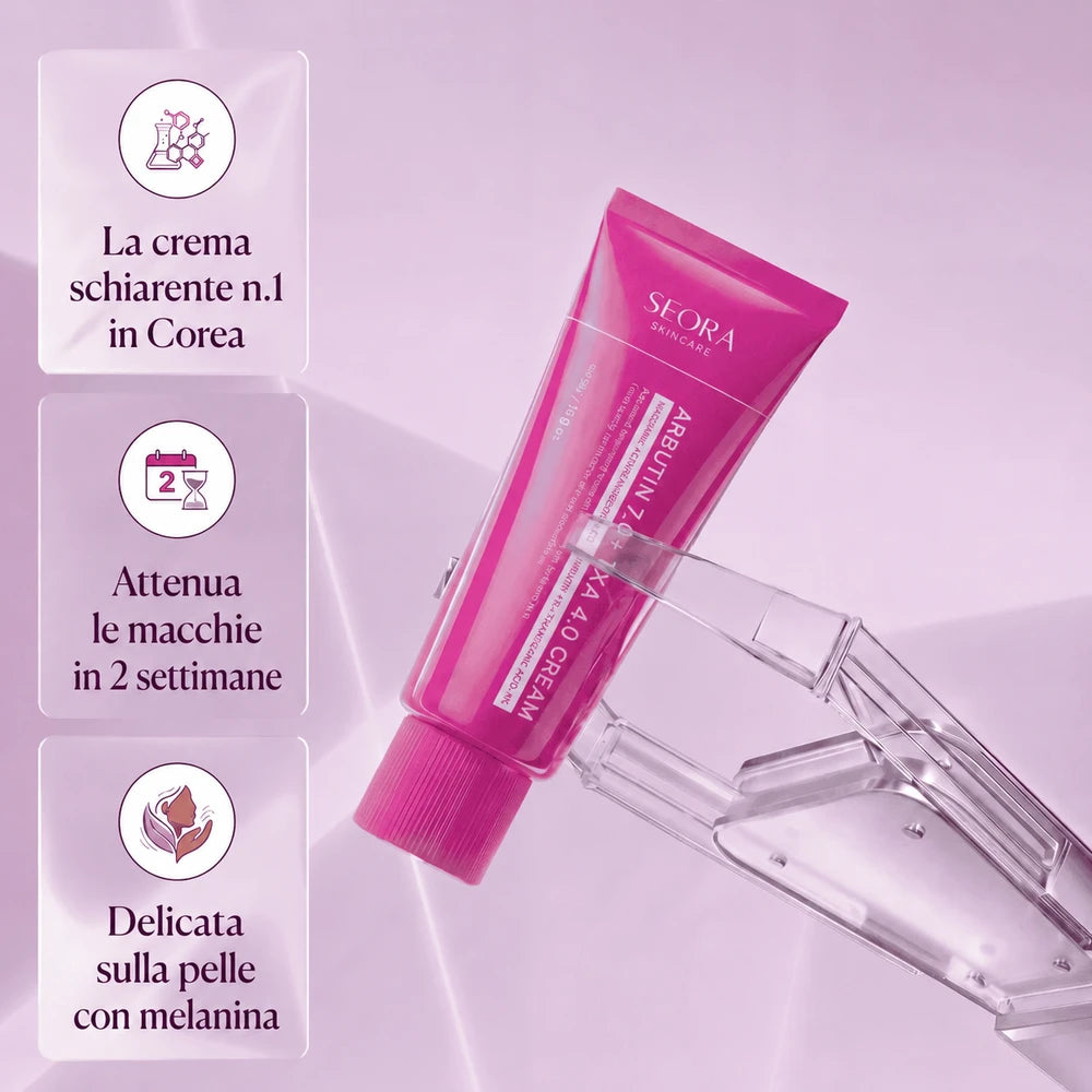 Crema con Arbutina e Acido Tranexamico